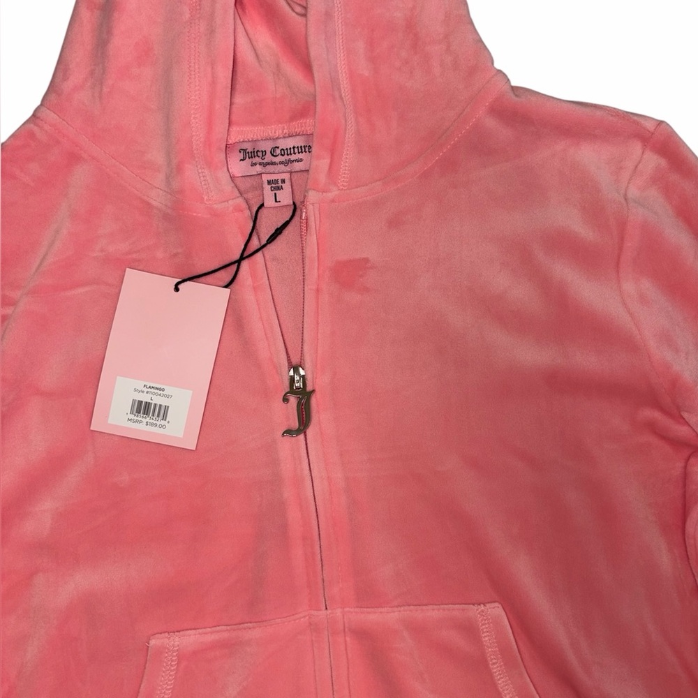 Juicy Couture Velour Flamingo Tracksuit - Picture 4 of 4